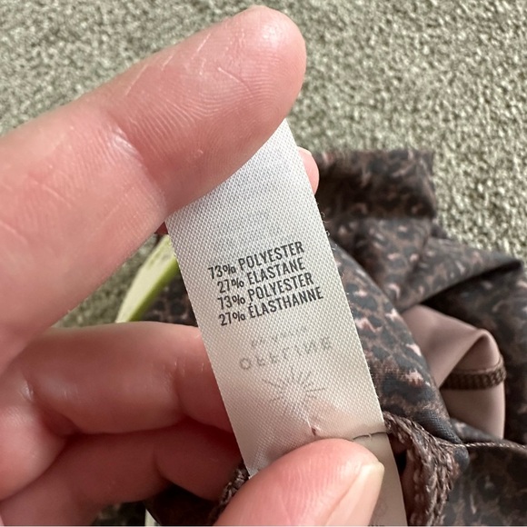 NWOT Aerie Brown High Rise Cheetah Leggings Large - Picture 9 of 10